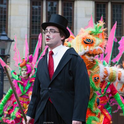 27. Bremer Samba- und Maskenkarneval – Motto: Metamorphose (11.02.2012) – Foto 8