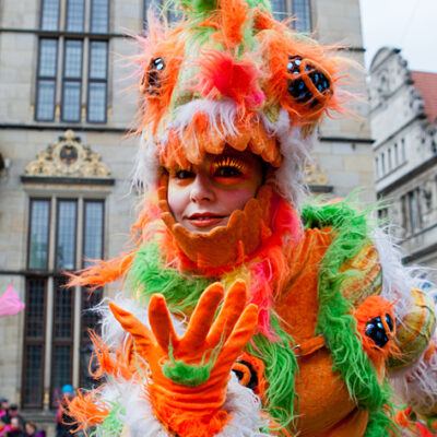 27. Bremer Samba- und Maskenkarneval – Motto: Metamorphose (11.02.2012) – Foto 9