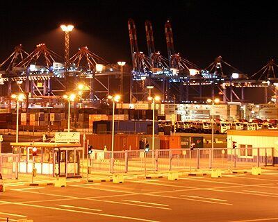 Bremerhaven ContainerTerminal / Autoumschlagplatz 27-07-07 – Foto 7