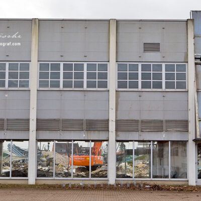 Fotos von den Abrissarbeiten EKT Einkaufszentrum – Foto 3