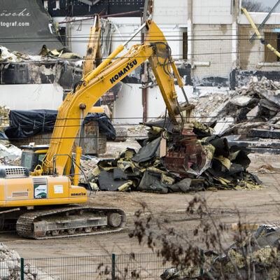Fotos von den Abrissarbeiten EKT Einkaufszentrum – Foto 17