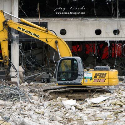Fotos von den Abrissarbeiten EKT Einkaufszentrum – Foto 18