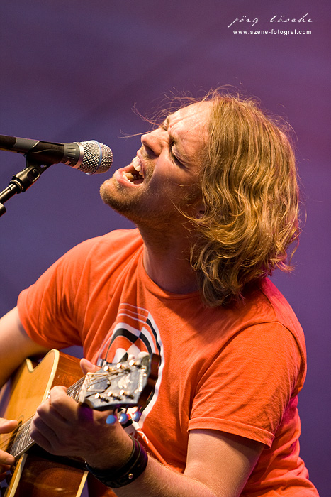 Sänger Pohlmann und Band
