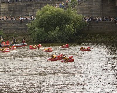 11. Haake-Beck BadeinselRegatta 2010 – Wettpaddeln auf der Weser – Foto 1