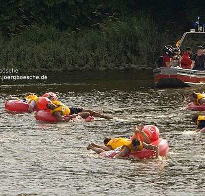 11. Haake-Beck BadeinselRegatta 2010 – Wettpaddeln auf der Weser – Foto 9