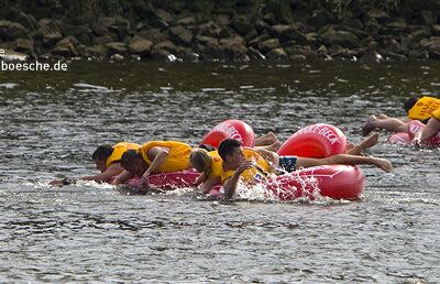 11. Haake-Beck BadeinselRegatta 2010 – Wettpaddeln auf der Weser – Foto 15