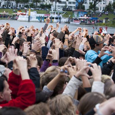 Culcha Candela (Open-Air-Konzert) bei der Haake-Beck BadeinselRegatta 2011 in Bremen – Foto 1