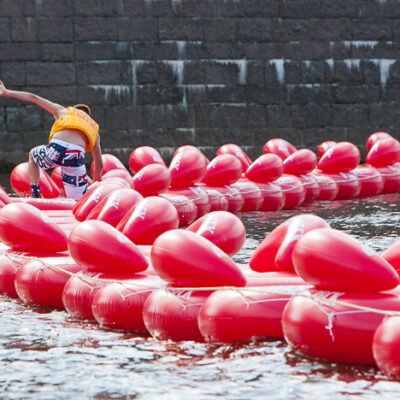 13. Haake Beck BadeinselRegatta 2012 –  Pack die Badeinsel ein! (Badeinsellauf, Rennen, Zieleinlauf und Siegerehrung) – Foto 20