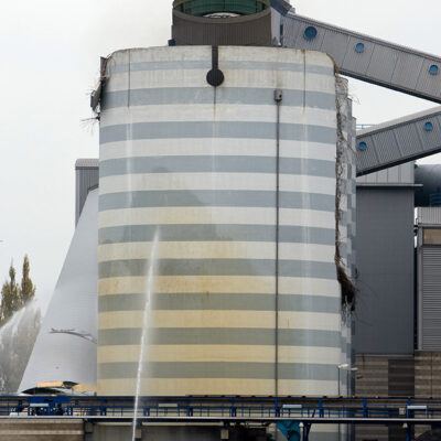 swb Kraftwerk Haststedt – Kohlesilo 4 Abriss – Foto 3