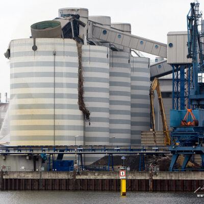swb Kraftwerk Haststedt – Kohlesilo 4 Abriss – Foto 14