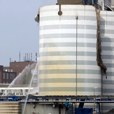 swb Kraftwerk Haststedt – Kohlesilo 4 Abriss – Foto 16