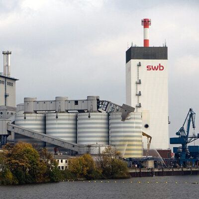 swb Kraftwerk Haststedt – Kohlesilo 4 Abriss – Foto 21