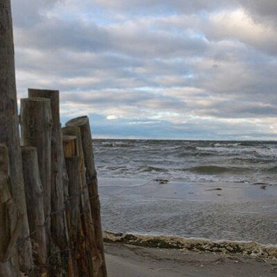 Lubmin – Ostseeküste mit Wind & Schnee – Foto 3