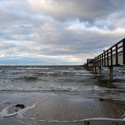 Lubmin – Ostseeküste mit Wind & Schnee – Foto 5