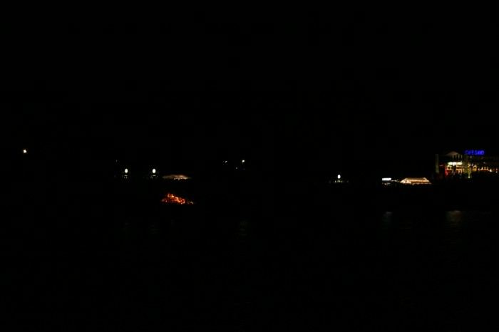 Osterfeuer am Café Sand – Feuerwerk – Foto 2
