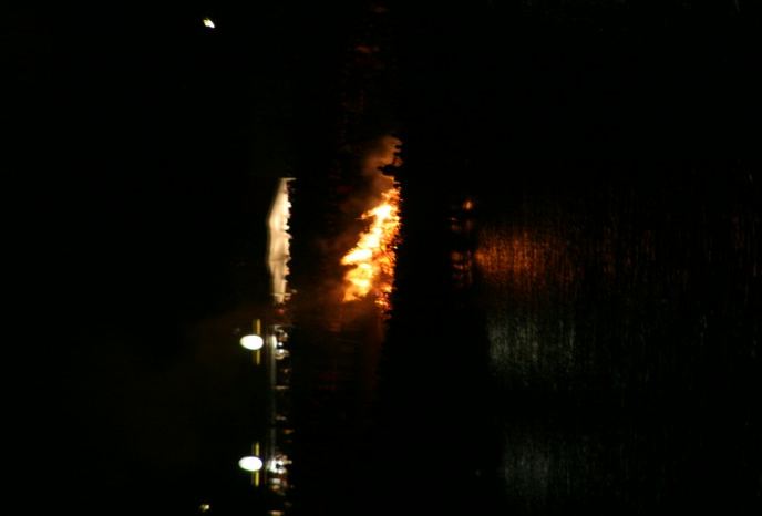 Osterfeuer am Café Sand – Feuerwerk – Foto 5