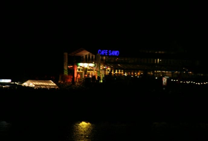 Osterfeuer am Café Sand – Feuerwerk – Foto 12