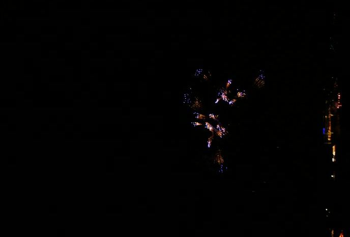 Osterfeuer am Café Sand – Feuerwerk – Foto 24
