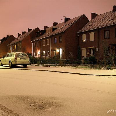 (Neu-)Schnee in Bremen 24-01-2007 – Foto 2