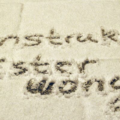 (Neu-)Schnee in Bremen 24-01-2007 – Foto 5