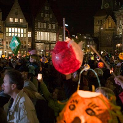 Fotos vom 6. Bremer Lichtermeer 2009 – „Ein Meer aus Licht und Lachen” – Foto 4