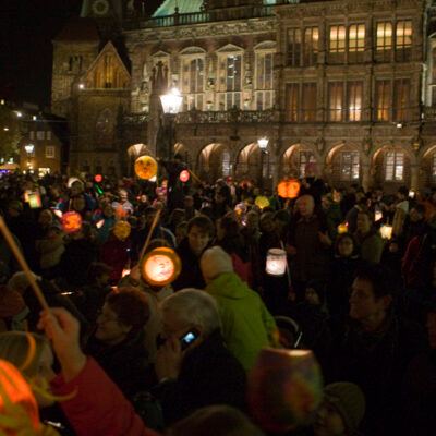 Fotos vom 6. Bremer Lichtermeer 2009 – „Ein Meer aus Licht und Lachen” – Foto 8
