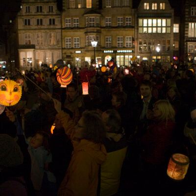 Fotos vom 6. Bremer Lichtermeer 2009 – „Ein Meer aus Licht und Lachen” – Foto 16