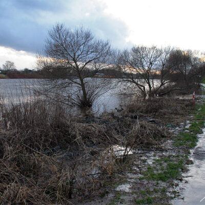 Unwetter Bremen:Hastedter Osterdeich Kyrill 20-01-2007 – Foto 4