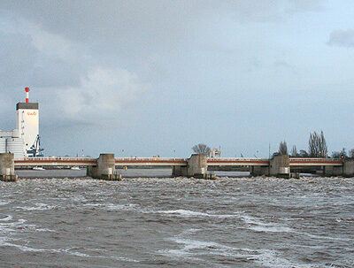 Unwetter Bremen:Hastedter Osterdeich Kyrill 20-01-2007 – Foto 10