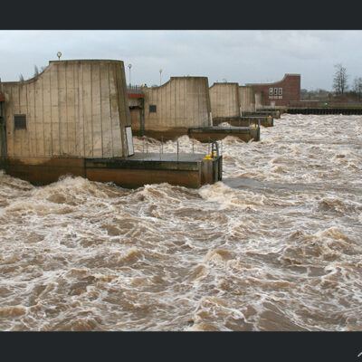 Galerie: Kyrell sorgt für Hochwasser in Bremen – Foto 2