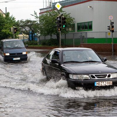 Unwetter Bremen: Fotos Zeppelintunnel in Sebaldsbrück – Hemelingen – Foto 12