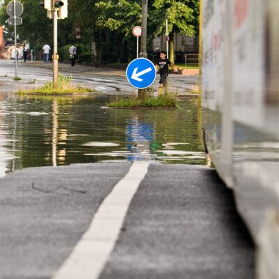 Unwetter Bremen: Fotos Zeppelintunnel in Sebaldsbrück – Hemelingen – Foto 20