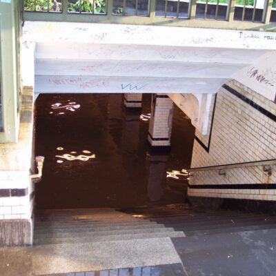 Unwetter Hansestadt Bremen – Stadtteil Sebaldsbrück 2004/06/04 – Foto 2