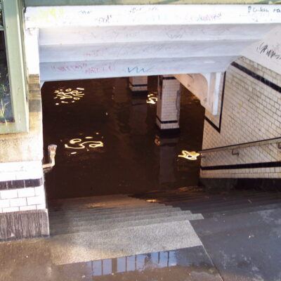 Unwetter Hansestadt Bremen – Stadtteil Sebaldsbrück 2004/06/04 – Foto 3