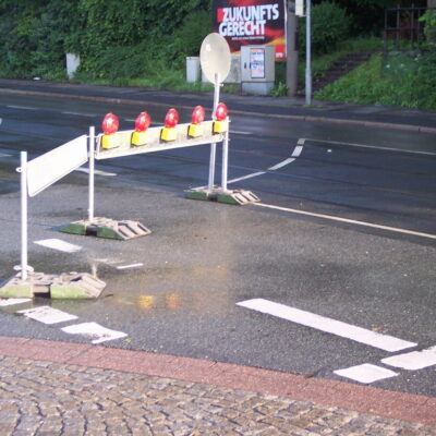 Unwetter Hansestadt Bremen – Stadtteil Sebaldsbrück 2004/06/04 – Foto 10
