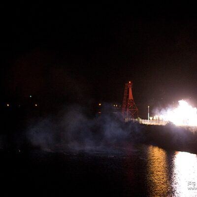 Feuerwerk: 1 Jahr Waterfront-Bremen an der Weser in Bremen (12/09/2009) – Foto 2