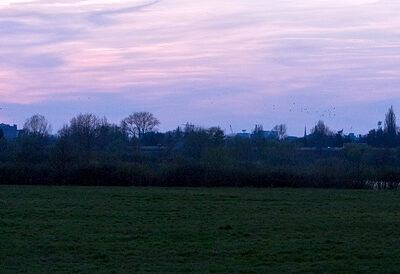 Blaue Stunde am Weserwehr 20-04-2008 – Foto 2