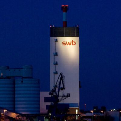 Blaue Stunde am Weserwehr 20-04-2008 – Foto 9