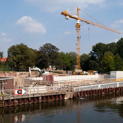 Endspurt für das Weserkraftwerk in Bremen (Weserwehr) – Foto 7