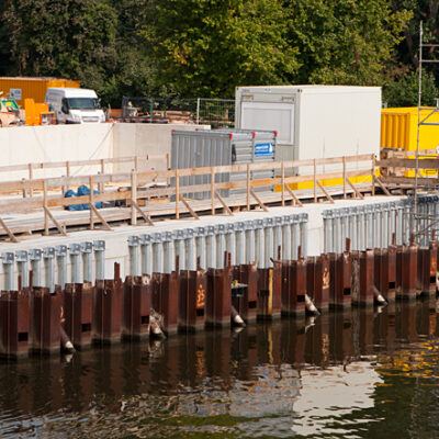 Endspurt für das Weserkraftwerk in Bremen (Weserwehr) – Foto 8
