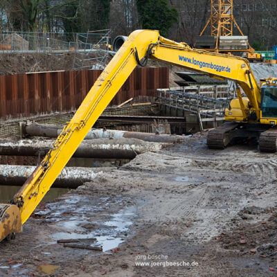 Baustelle des Weserkraftwerks am Weserwehr Bremen – Foto 9
