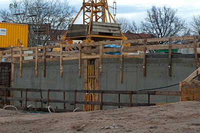 Baustelle des Weserkraftwerks am Weserwehr Bremen – Foto 12