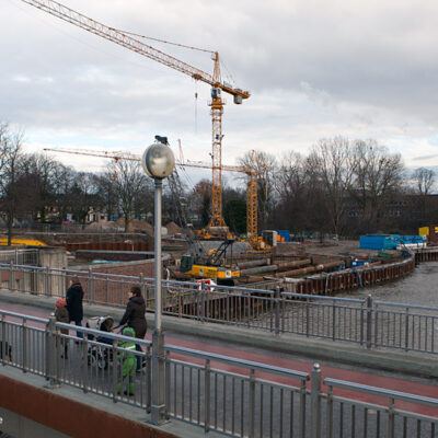 Baustelle des Weserkraftwerks am Weserwehr Bremen – Foto 15