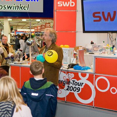 swb Energie-Tour 2009 mit Jean Pütz im Weserpark, Bremen-Osterholz – Foto 1