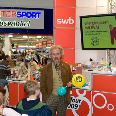swb Energie-Tour 2009 mit Jean Pütz im Weserpark, Bremen-Osterholz – Foto 3