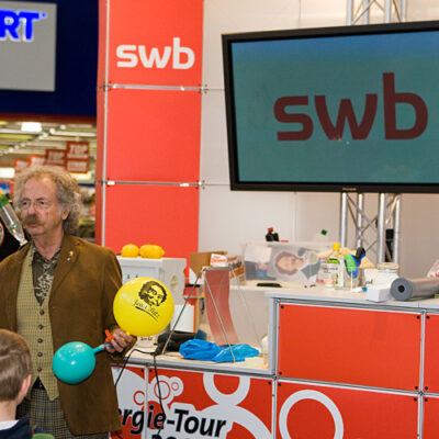 swb Energie-Tour 2009 mit Jean Pütz im Weserpark, Bremen-Osterholz – Foto 6