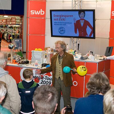swb Energie-Tour 2009 mit Jean Pütz im Weserpark, Bremen-Osterholz – Foto 9