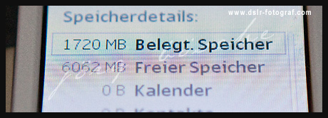 Speicherplatz mit SanDisk 8GB microSD auf Nokia N95