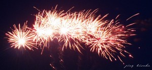 Feuerwerk 2007 in Bremen Vegesack