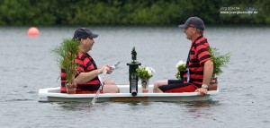 1. Badewannenregatta in Bremen am und auf dem Mahndorfer See